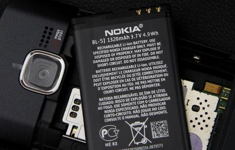 诺基亚手机电池标签