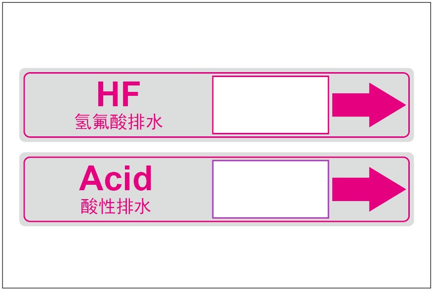 酸性材质管道标识