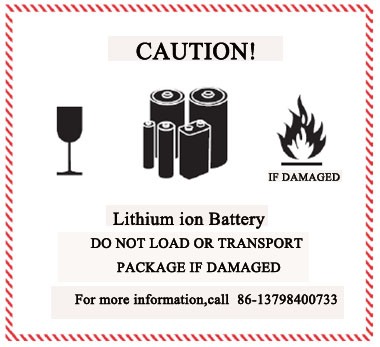 锂电池操作标签