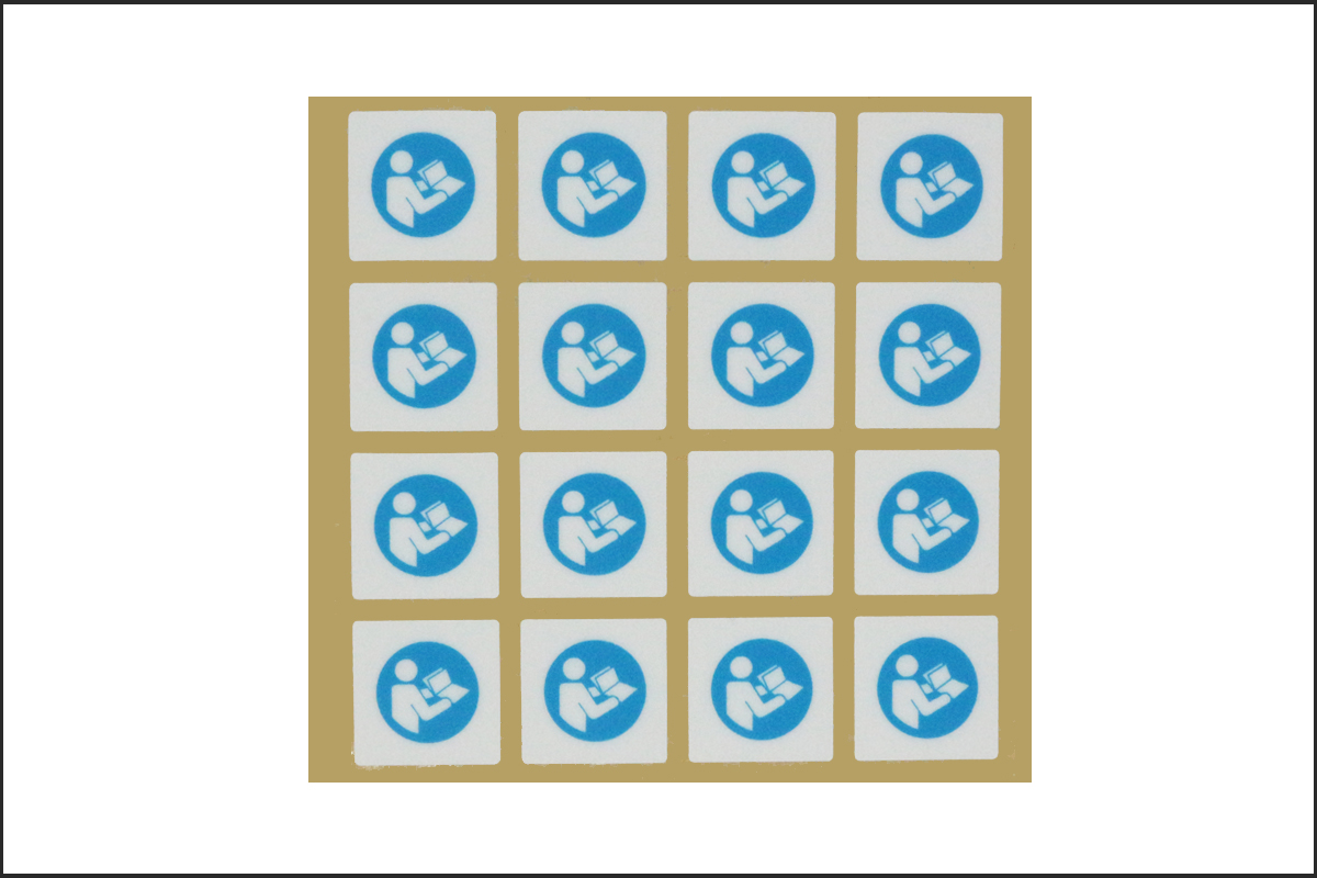 产品指示标贴